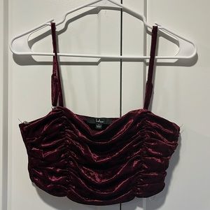 sexy two piece velvet dress